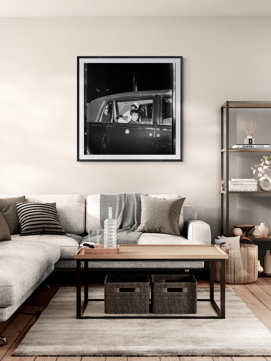 Shah with his Family