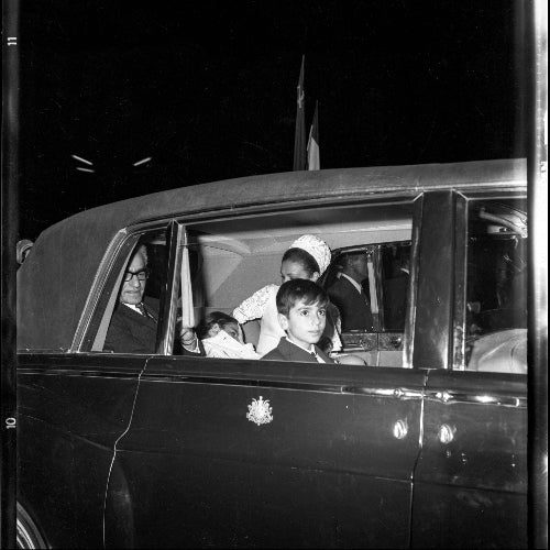 Shah with his Family